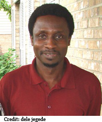 Portrait of Akin Adesokan